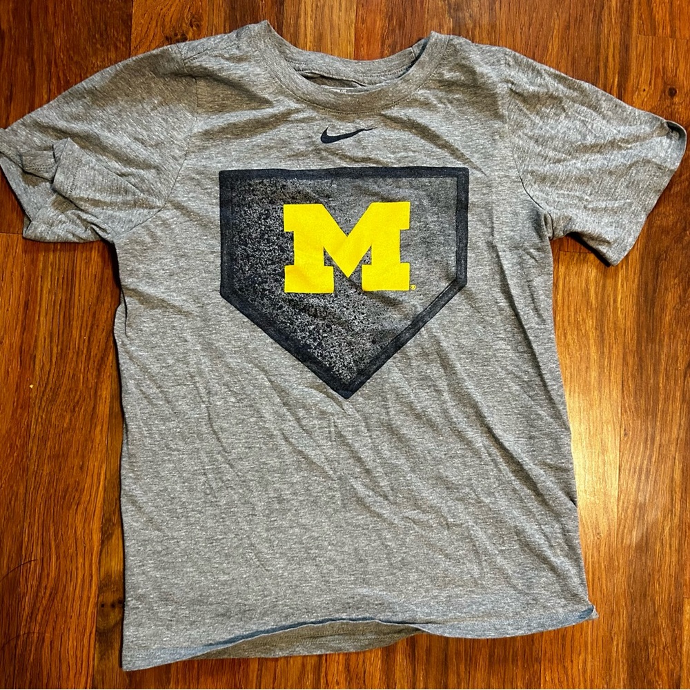 Youth Nike Michigan Wolverines Baseball T